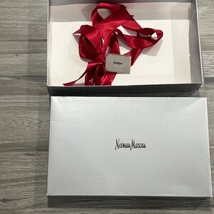 Neiman Marcus Elegant White Gift Box